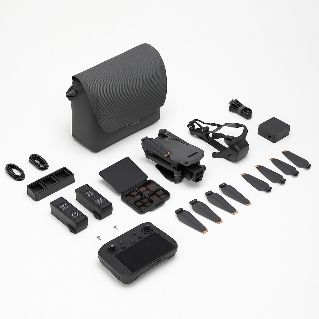 Drone 4K Lánus avec triple caméra