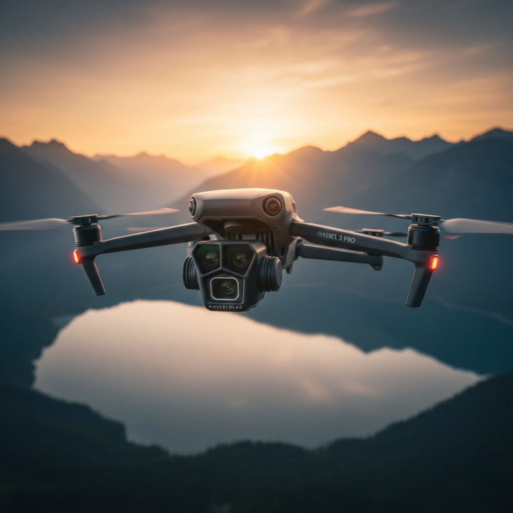 DJI 4K Drone With Triple Camera