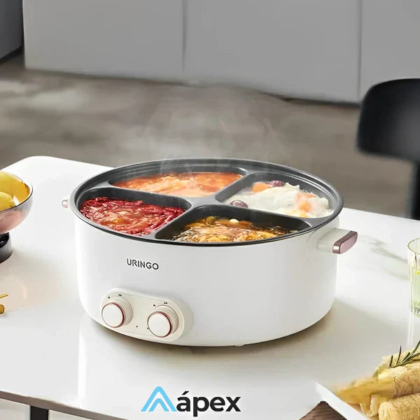 Poêle multifonction 4 en 1 - PLUS DE PRATICITÉ EN CUISINE AVEC 6L