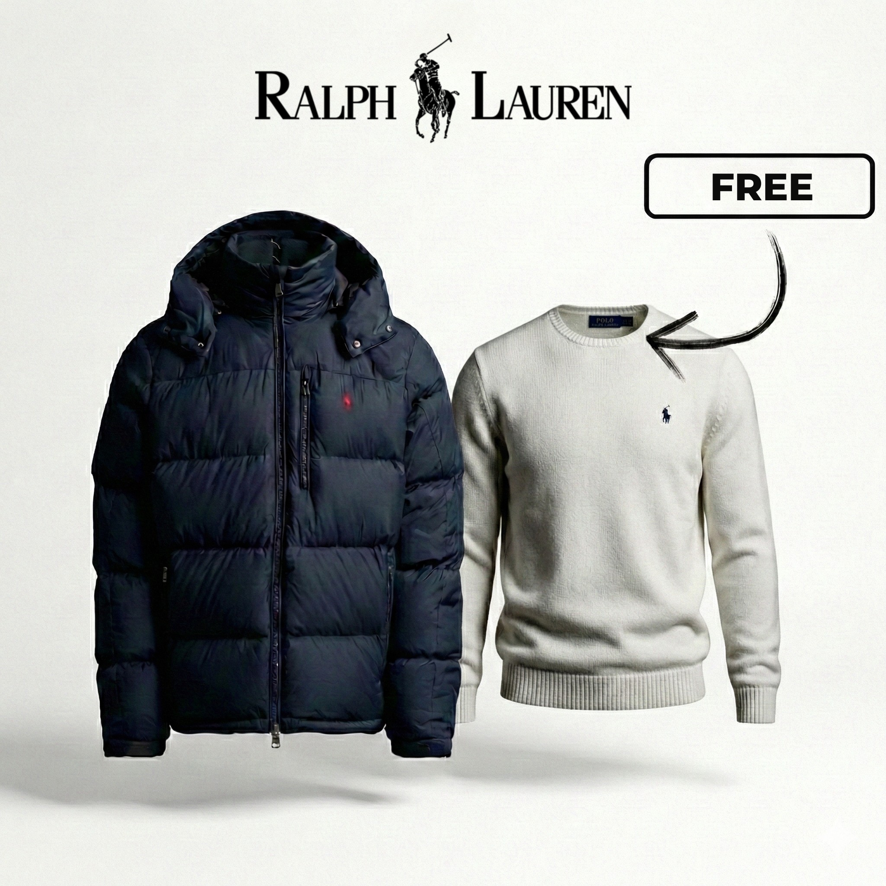 GORHAM DAUNENJACKE + GRATIS PULLOVER (LETZTES ANGEBOT)