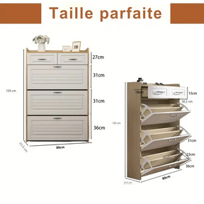Armoire à chaussures ultrafonctionnelle + CADEAU - VOTRE MAISON LE MÉRITE