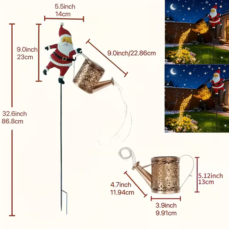 2 Piece Santa’s Light Jar